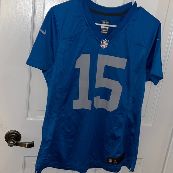 Boys Nike NFL Detroit Lions Golden Tate III 2017 Throwback Jersey